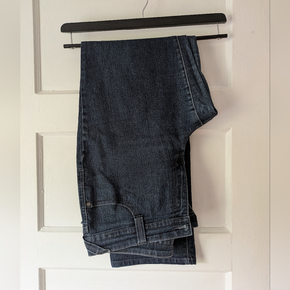 Style & Co. Dark Blue Women's Straight Jeans